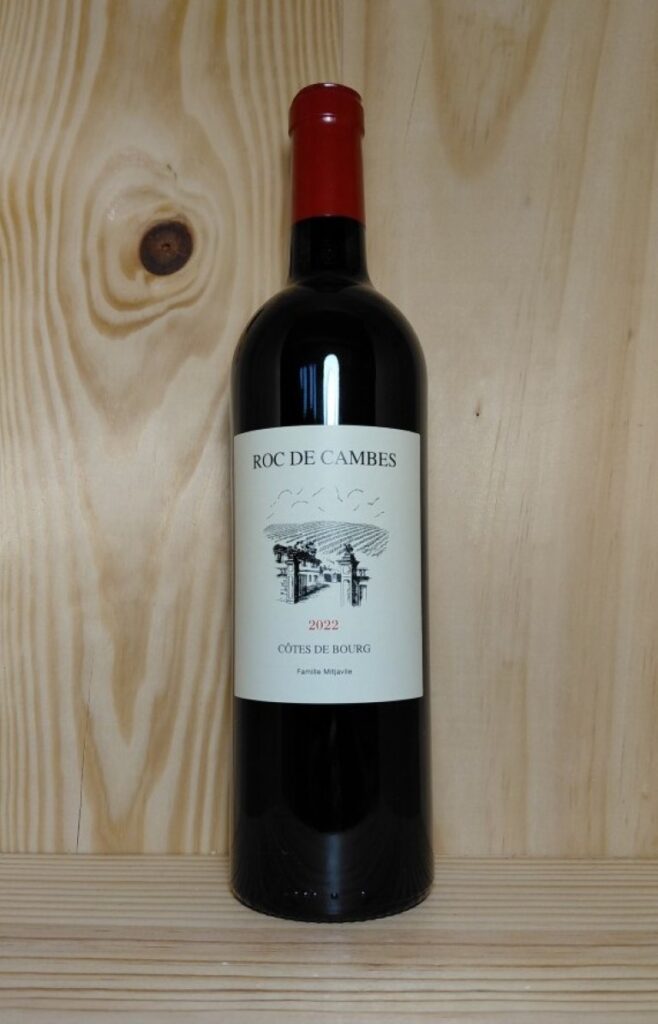 Côtes de Bourg 2022 Roc de Cambes 75 cl (Rouge)