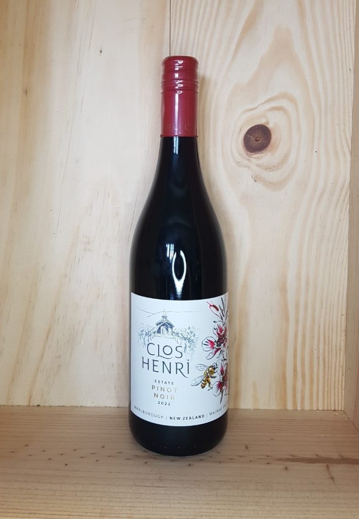 NOUVELLE-ZELANDE - Marlborough Estate Pinot Noir 2023 Clos Henri 75 cl (Rouge)