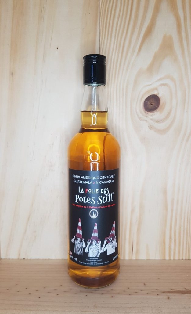 AMERIQUE CENTRALE - Rhum "La folie des Potes Still" 70 cl
