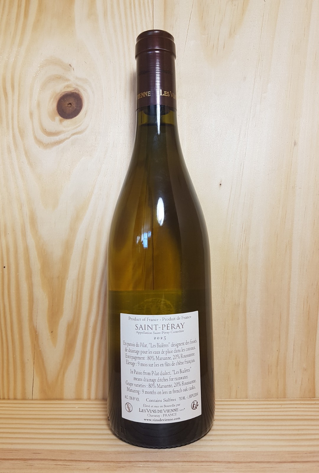 Saint-Peray "Les Bialères" 2023 Les Vins de Vienne 75 cl (Blanc) - Image 2