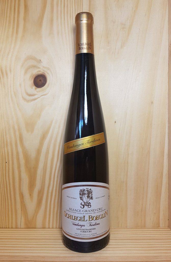 Gewurztraminer Grand Cru Vorbourg Vendanges Tardives 2019 Schlegel Boeglin 75 cl (Blanc)