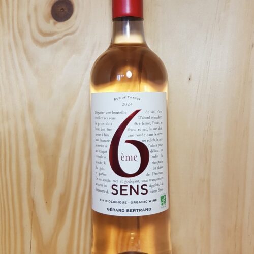 Pays d'Oc IGP "6ème Sens" 2025 Gérard Bertrand 75 cl (Rosé)