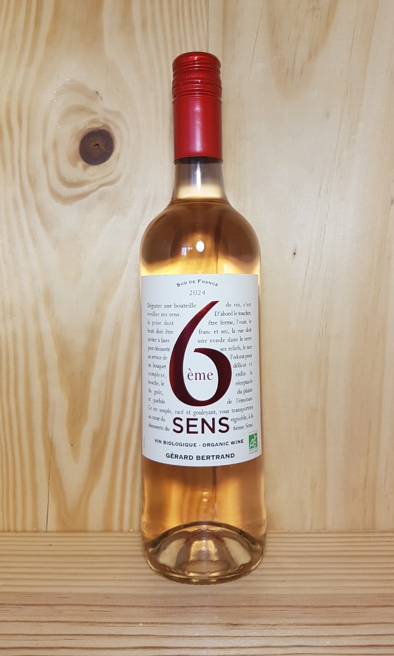 20250626_162226 Pays d'Oc IGP "6ème Sens" 2025 Gérard Bertrand 75 cl (Rosé)