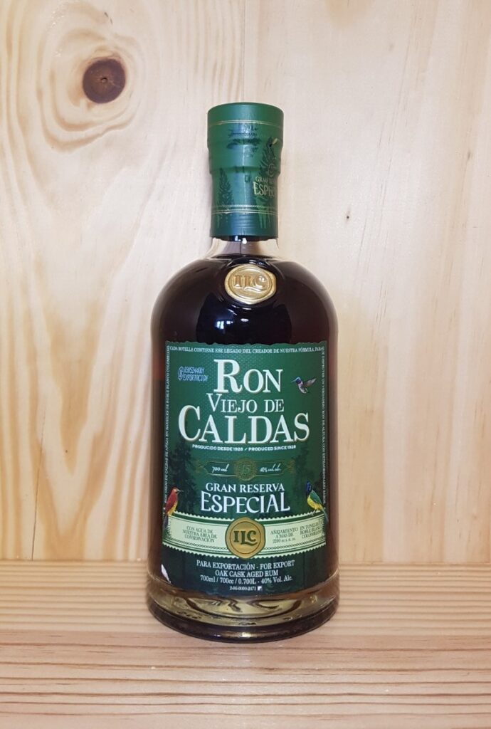 COLOMBIE - Rhum "Gran Reserva Especial 15" Viejo de Caldas 70 cl