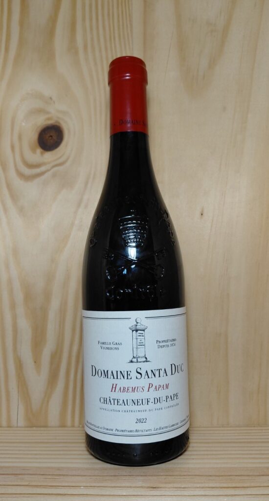 Châteauneuf-du-Pape "Habemus Papam" 2022 Domaine Santa Duc 75 cl (Rouge)