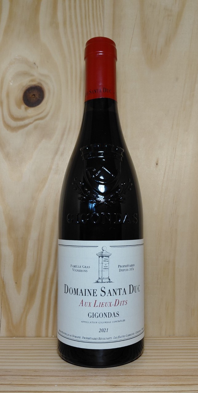 Gigondas "Aux Lieux-Dits" 2021 Domaine Santa Duc 75 cl (Rouge)