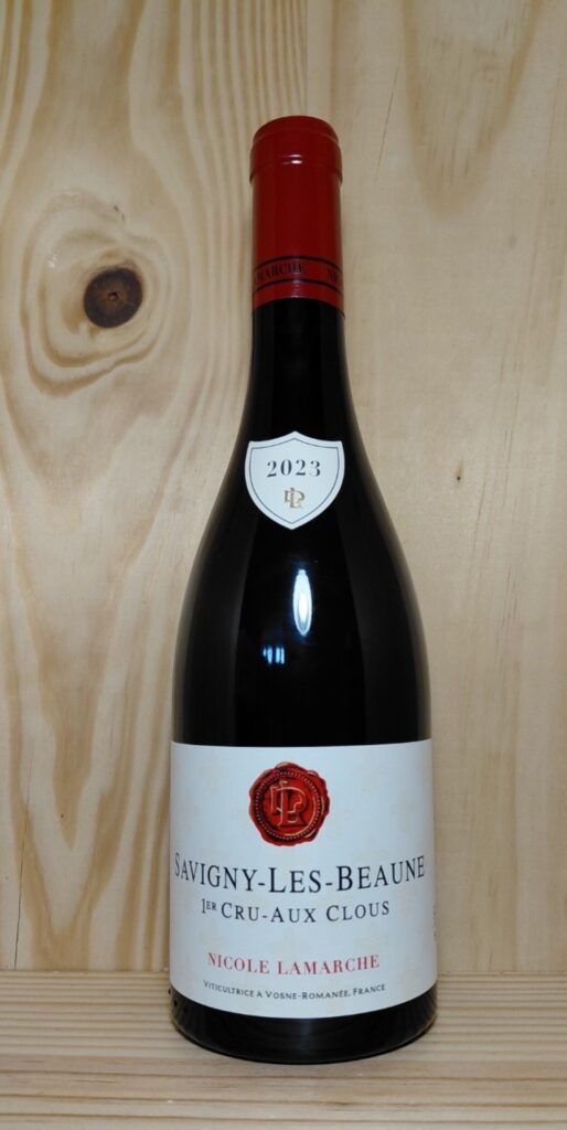 Savigny-Les-Beaune 1er Cru Aux Clous 2023 Nicole Lamarche 75 cl (Rouge)