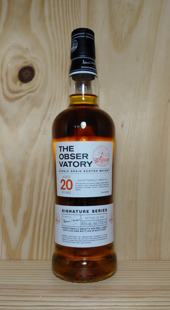 ECOSSE / SPEYSIDE - Whisky "20 years" The Observatory 70 cl