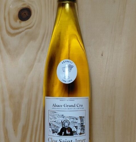 Riesling Grand Cru Goldert Clos Saint-Imer "Grande sélection" 2015 Ernest Burn 75 cl (Blanc)