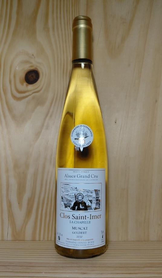 Muscat Grand Cru Goldert Clos Saint-Imer "La Chapelle" 2020 Ernest Burn 75 cl (Blanc)