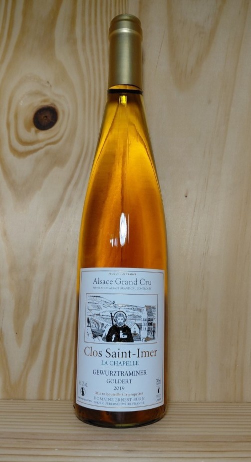 Gewurztraminer Grand Cru Goldert Clos Saint-Imer "La Chapelle" 2019 Ernest Burn 75 cl (Blanc)