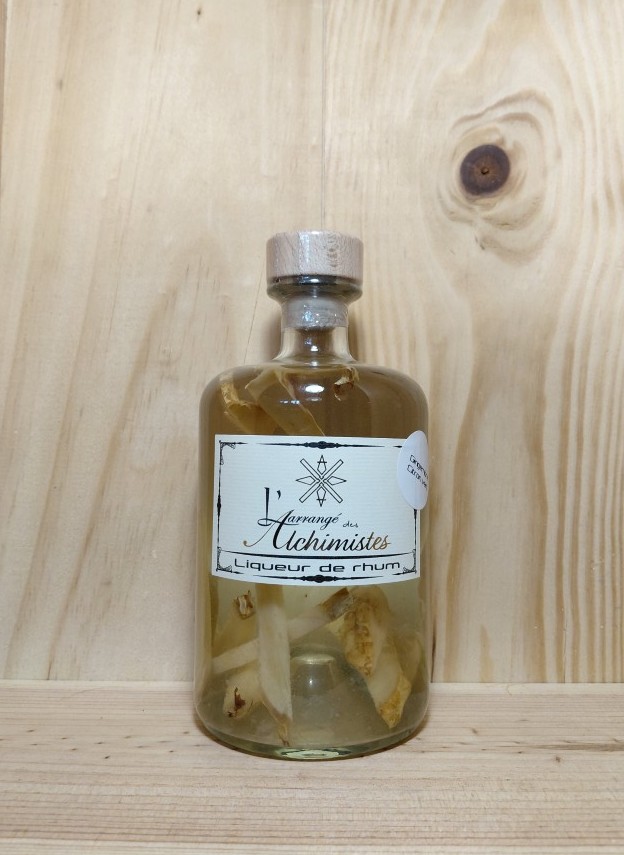 Rhum arrangé "Gingembre citron vert" L'arrangé des alchimistes 70 cl